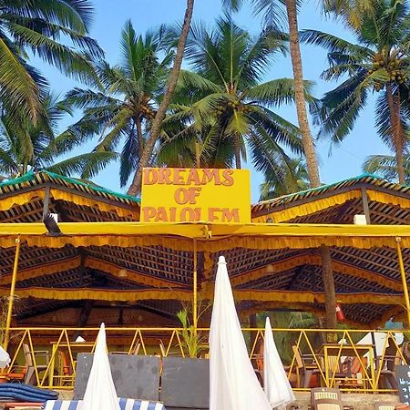 Отель Dreams Of Palolem Beach Huts Goa Канкон Экстерьер фото