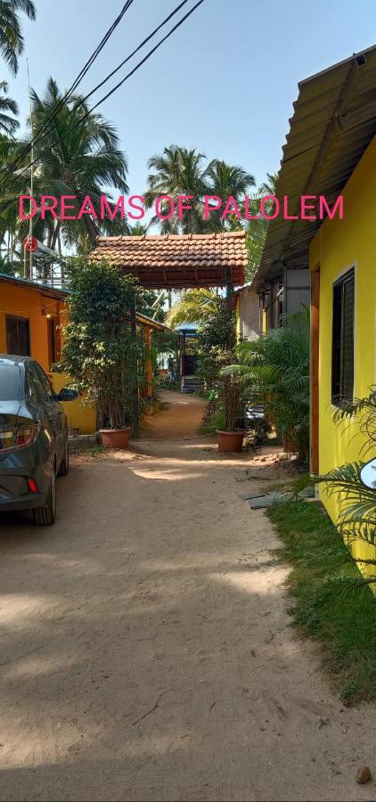 Отель Dreams Of Palolem Beach Huts Goa Канкон Экстерьер фото