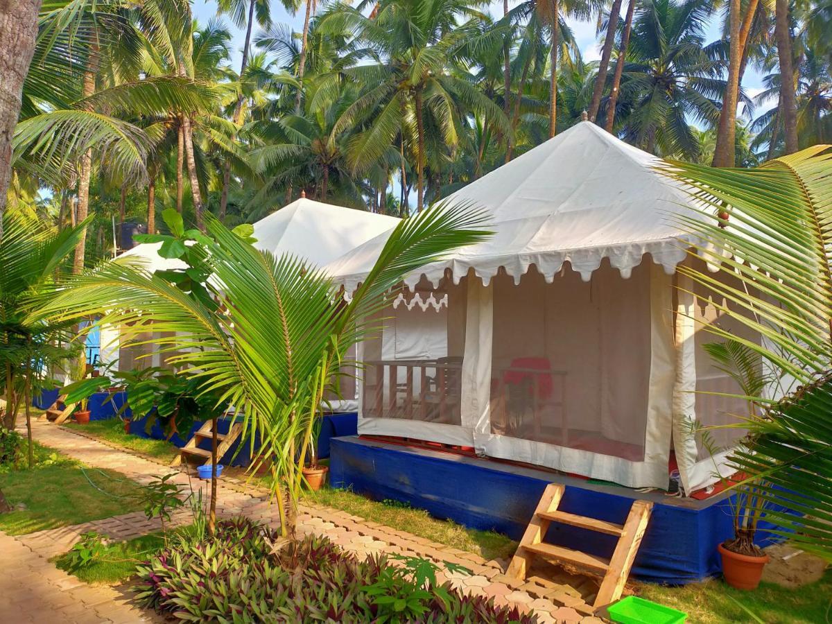 Отель Dreams Of Palolem Beach Huts Goa Канкон Экстерьер фото