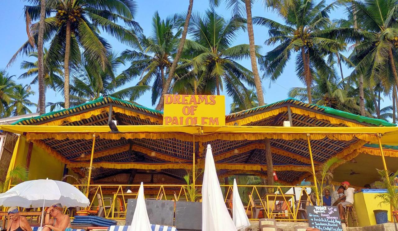 Отель Dreams Of Palolem Beach Huts Goa Канкон Экстерьер фото