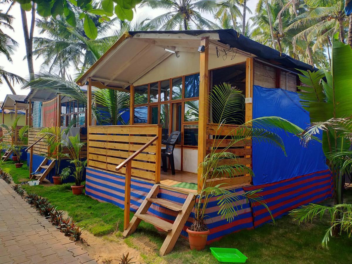 Отель Dreams Of Palolem Beach Huts Goa Канкон Экстерьер фото